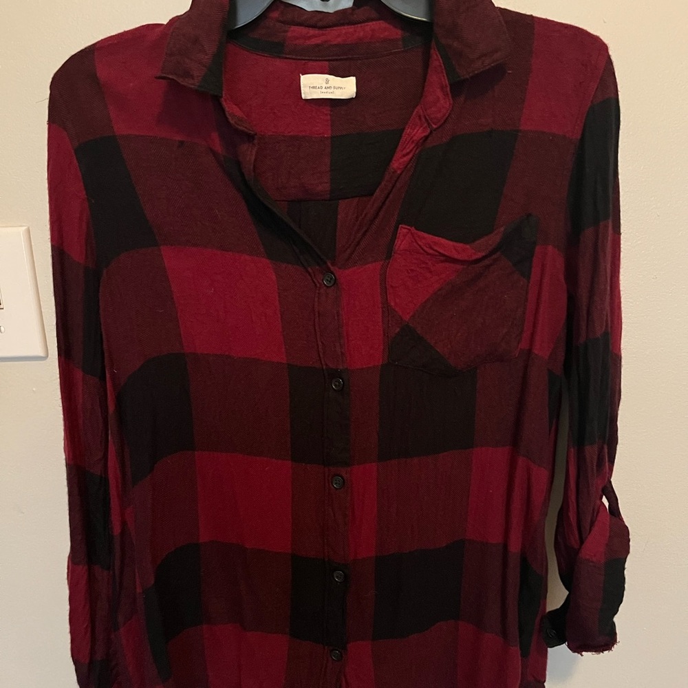 Thread and Supply flannel shirt